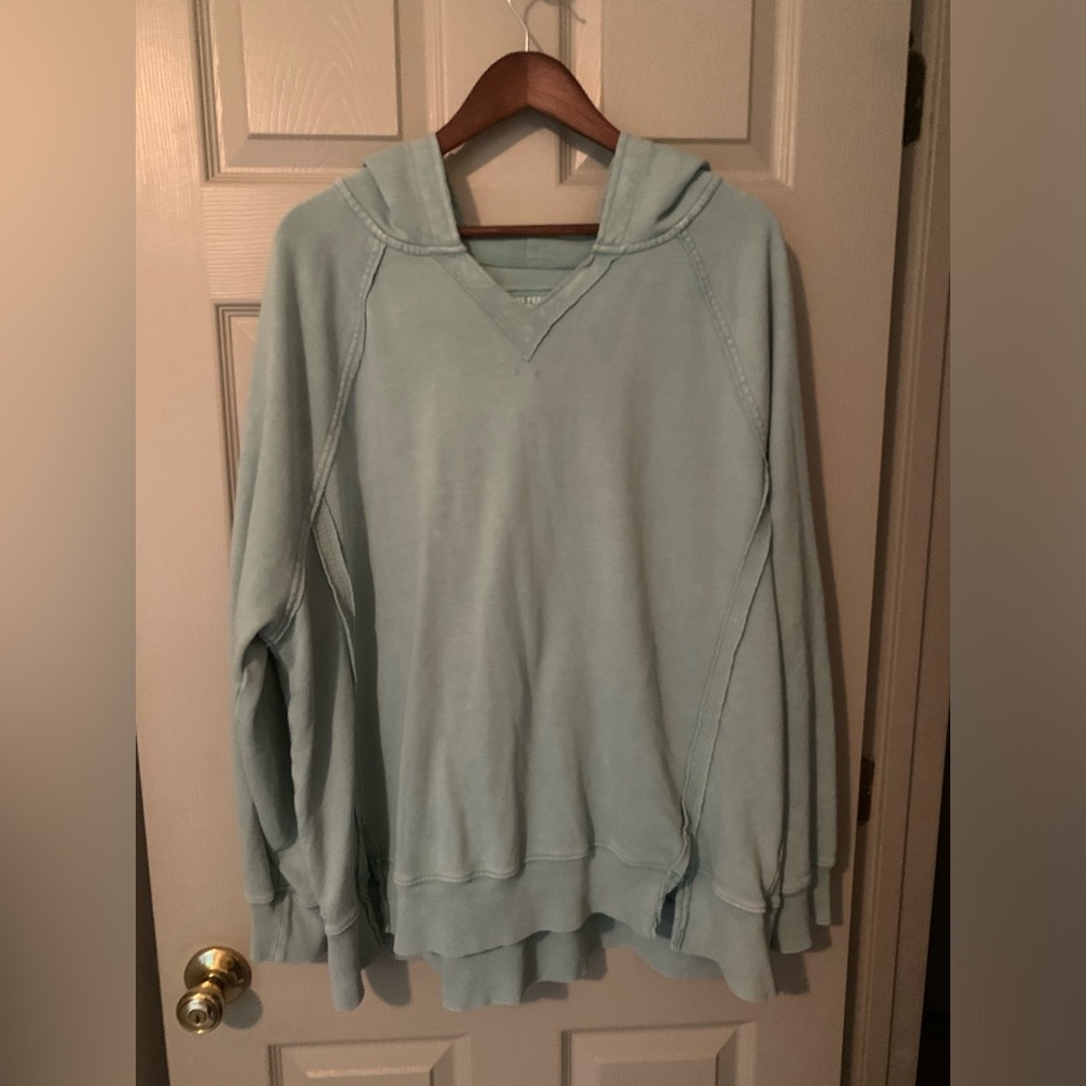 American Eagle Outfitters Mint Green Hoodie